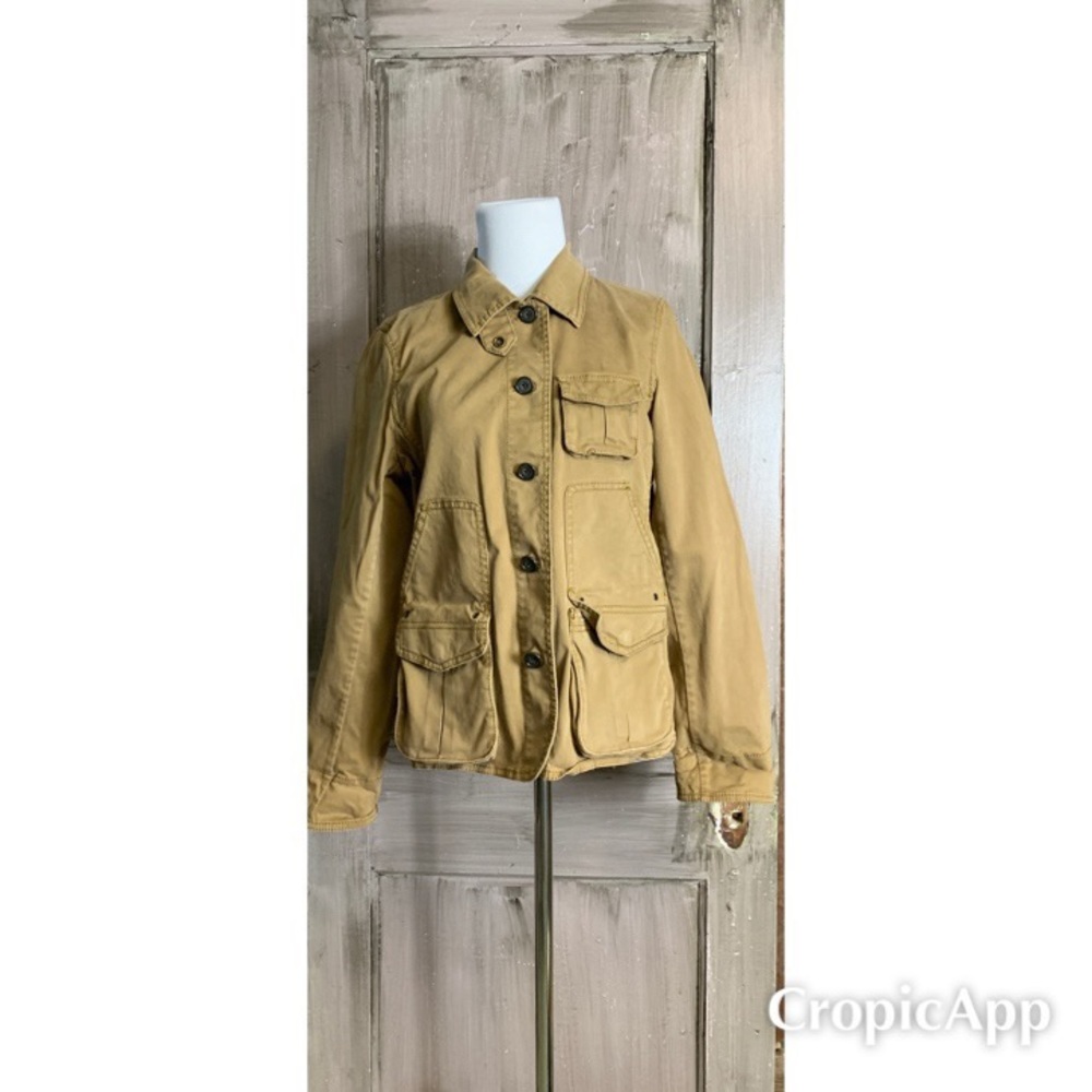 JCrew Tan Utility Jacket